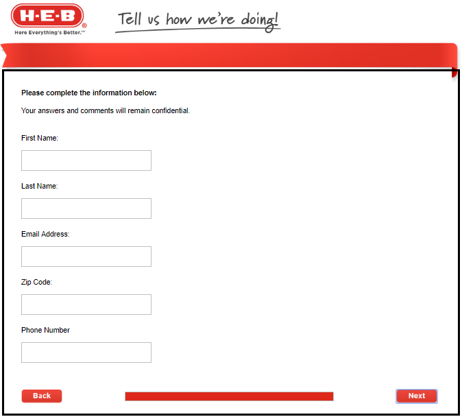 HEB survey contact details image