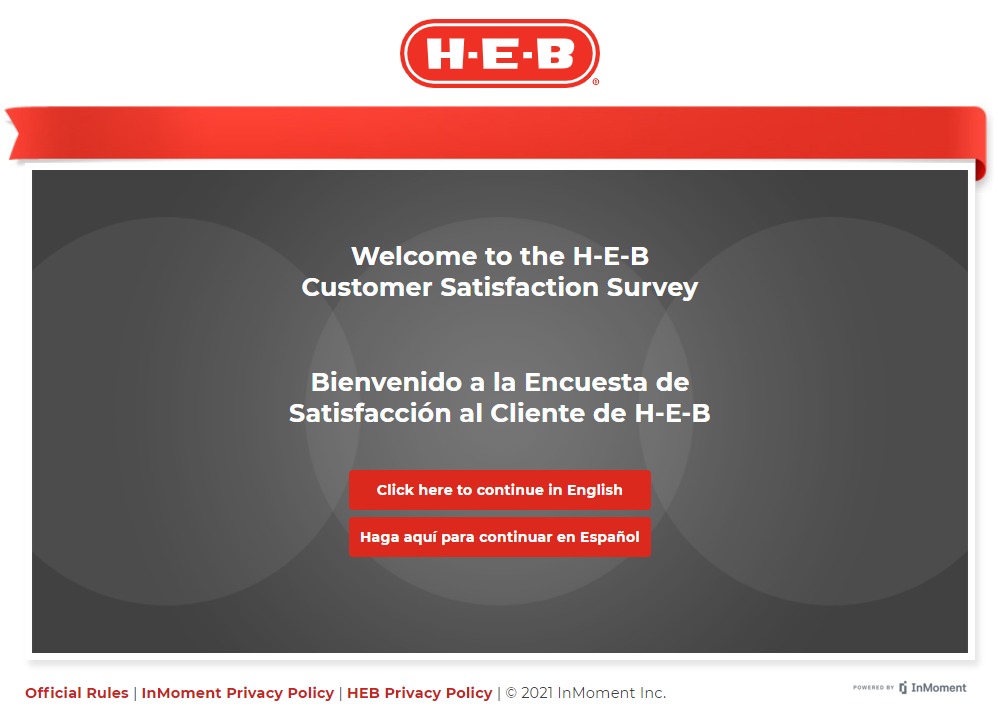 www.heb.com/survey page image