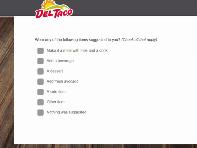 del taco survey questions image
