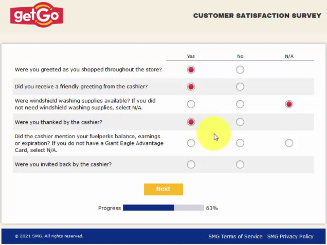 getgo feedback survey questions image