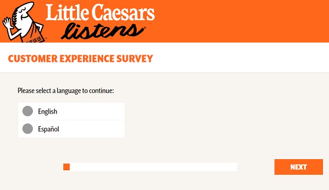 littlecaesarslistens.com survey page image