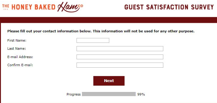 the honey baked ham company survey contact details image