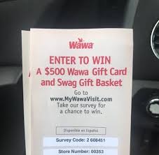 Wawa Purchase Receipt Image