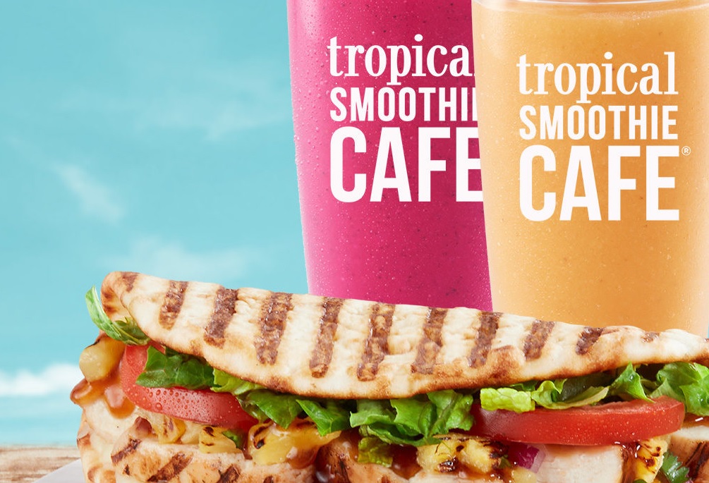 Tropical Smoothie Cafe Menu Image