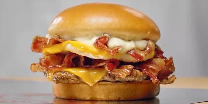 Wendys breakfast menu image