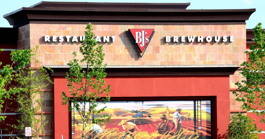 bjs brewhouse menu image