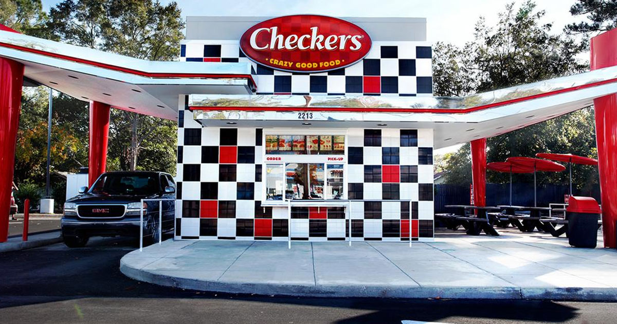 checkers and rallys menu image