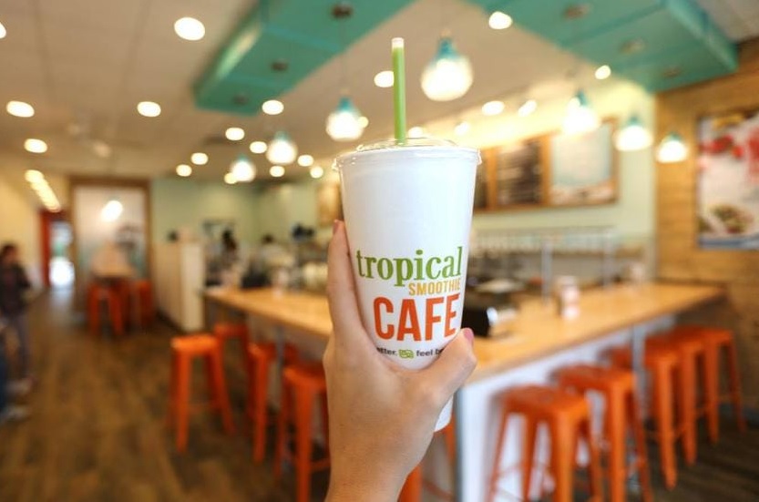 tropical smoothie cafe location image